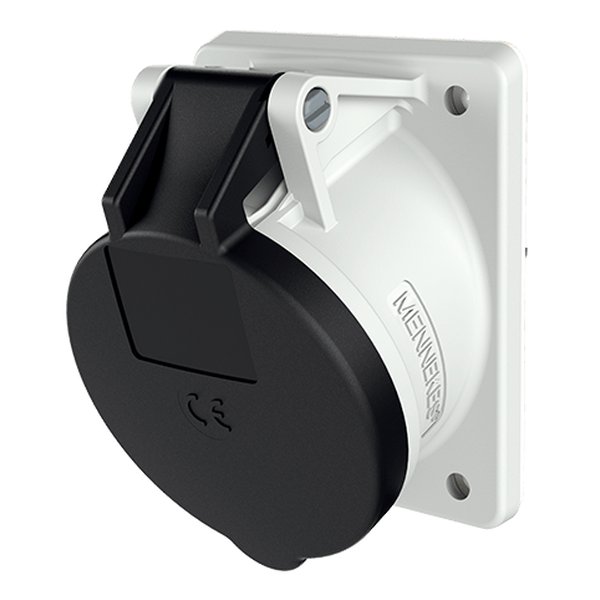 Mennekes 155 Panel-Mounted CEE Socket Outlet
