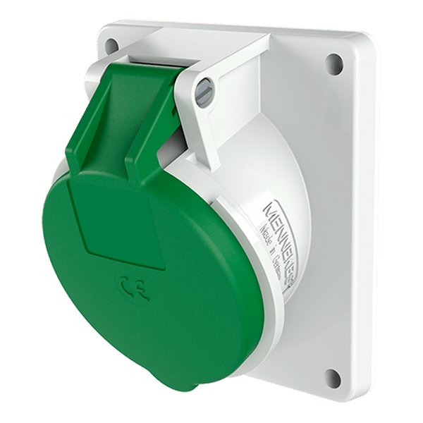 Mennekes 1640 Panel-Mounted CEE Socket Outlet