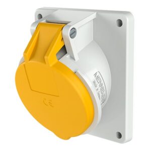 Mennekes 1733 Panel-Mounted CEE Socket Outlet