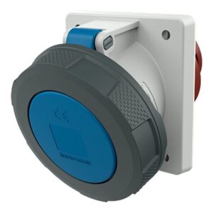 Mennekes 204A Panel-Mounted CEE Socket Outlet