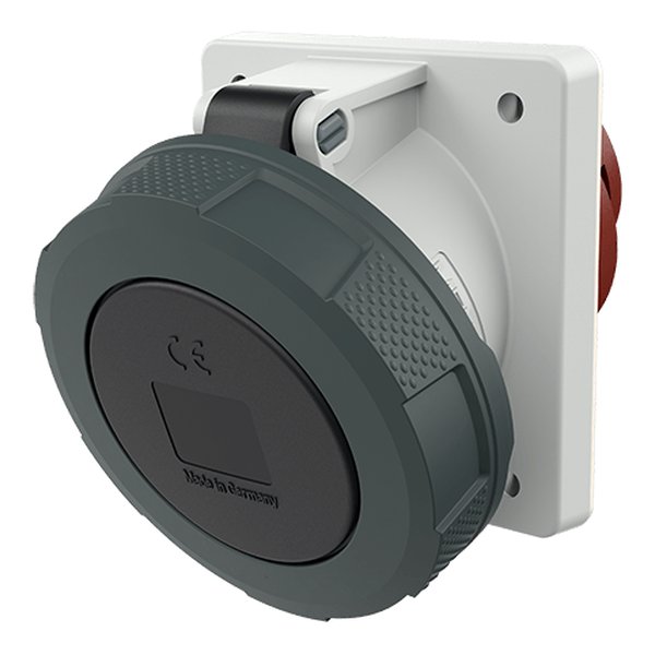 Mennekes 206A Panel-Mounted CEE Socket Outlet