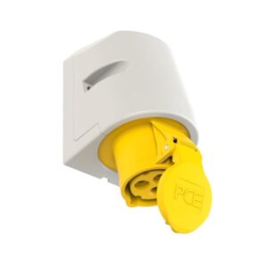 PCE 113-4 Wall-Mounted CEE Socket Outlet