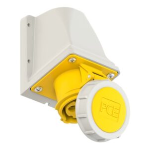 PCE 1132-4 Wall-Mounted CEE Socket Outlet