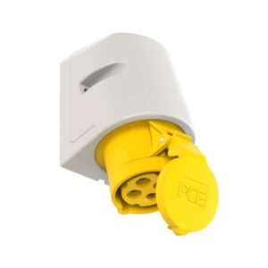PCE 114-4 Wall-Mounted CEE Socket Outlet