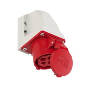 PCE 114-6k Wall-Mounted CEE Socket Outlet COMPACT