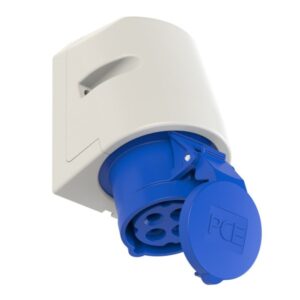 PCE 114-9 Wall-Mounted CEE Socket Outlet