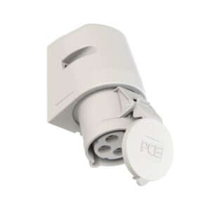 PCE 124-1 Wall-Mounted CEE Socket Outlet