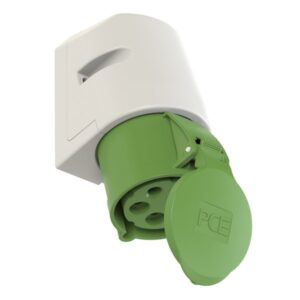 PCE 125-10 Wall-Mounted CEE Socket Outlet