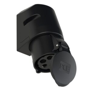 PCE 125-6x Wall-Mounted CEE Socket Outlet
