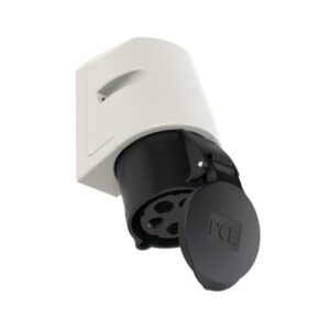 PCE 125-7 Wall-Mounted CEE Socket Outlet