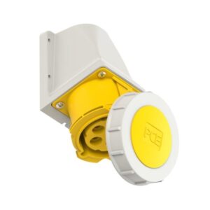 PCE 1252-4 Wall-Mounted CEE Socket Outlet