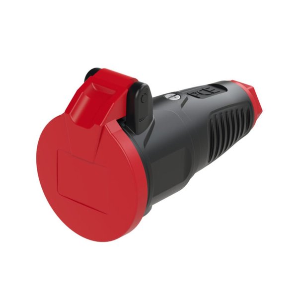 PCE 2512-sr Rubber Coupler With Protective Contact