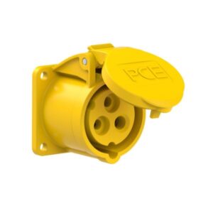 PCE 313-4f5 CEE-flanged Socket Straight