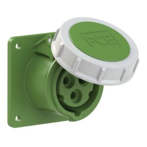 PCE 3132-2 Panel-Mounted CEE Socket Outlet Straight