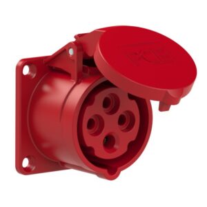 PCE 314-6f0 CEE-flanged Socket Straight