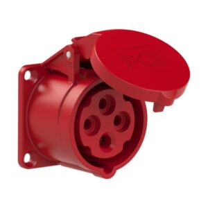 PCE 314-6f6 CEE-flanged Socket Straight