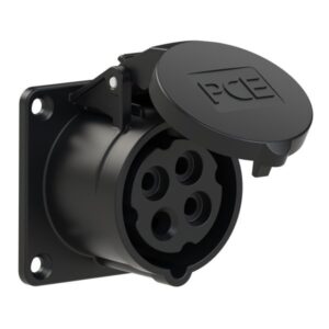 PCE 314-7 Panel-Mounted CEE Socket Outlet Straight
