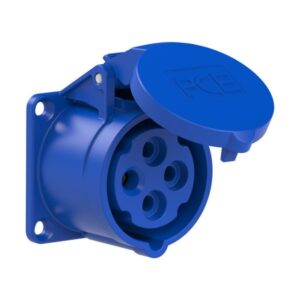 PCE 314-9f6 CEE-flanged Socket Straight