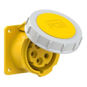 PCE 3152-4 Panel-Mounted CEE Socket Outlet Straight