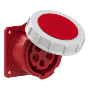 PCE 3152-6 Panel-Mounted CEE Socket Outlet Straight