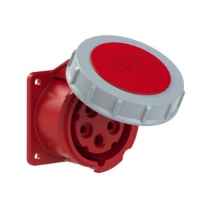 PCE 3152-6ttf70 Panel-Mounted CEE Socket Outlet Straight