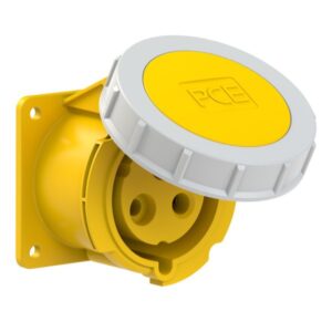 PCE 3232-4 Panel-Mounted CEE Socket Outlet Straight