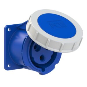 PCE 3232-6 Panel-Mounted CEE Socket Outlet Straight