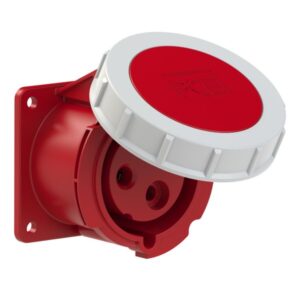 PCE 3232-9 Panel-Mounted CEE Socket Outlet Straight