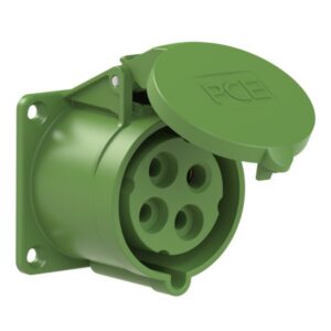 PCE 324-2 Panel-Mounted CEE Socket Outlet Straight