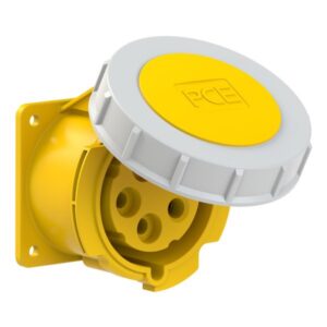 PCE 3252-4 Panel-Mounted CEE Socket Outlet Straight