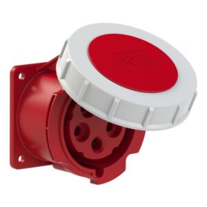 PCE 3252-6 Panel-Mounted CEE Socket Outlet Straight