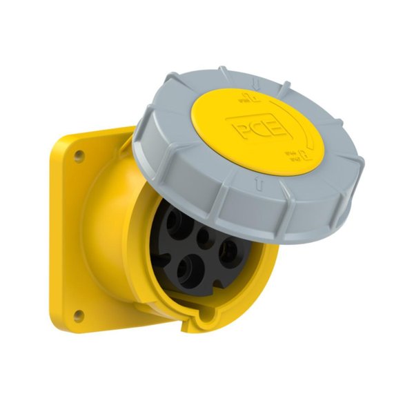PCE 334-4 CEE-flanged Socket Straight