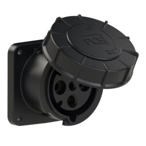 PCE 334-6xs CEE-flanged Socket Straight