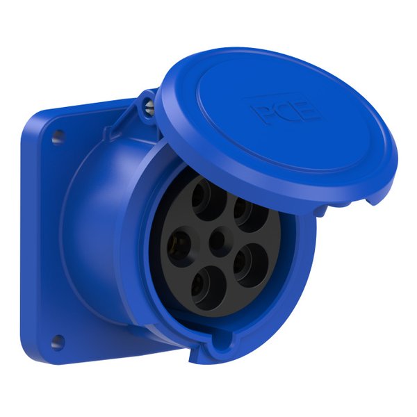 PCE 3351-9 CEE-flanged Socket Straight