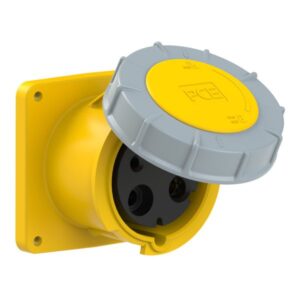 PCE 343-4 CEE-flanged Socket Straight