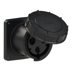 PCE 343-6xs CEE-flanged Socket Straight
