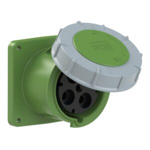 PCE 344-2 CEE-flanged Socket Straight