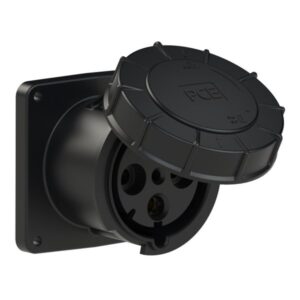 PCE 344-6xs CEE-flanged Socket Straight