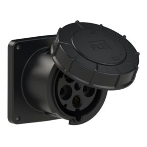 PCE 345-6xs CEE-flanged Socket Straight