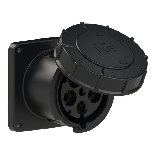 PCE 345-6xs CEE-flanged Socket Straight