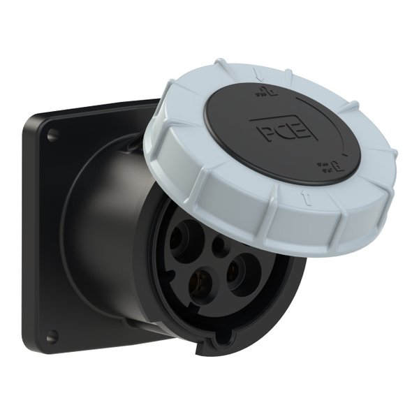 PCE 345-7 CEE-flanged Socket Straight