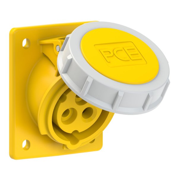 PCE 4132-4f78 CEE-flanged Socket Sloping