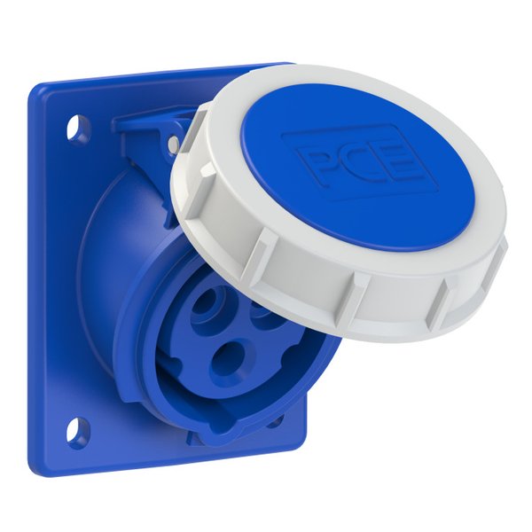 PCE 4132-6f78 CEE-flanged Socket Sloping