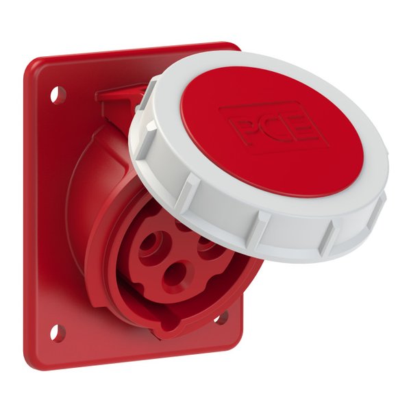 PCE 4142-6f8 CEE-flanged Socket Sloping