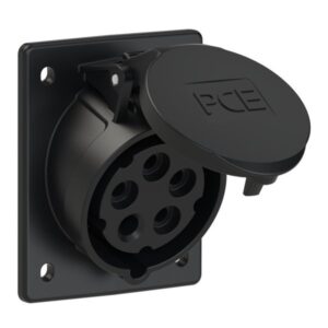 PCE 415-7 CEE-flanged Socket Sloping