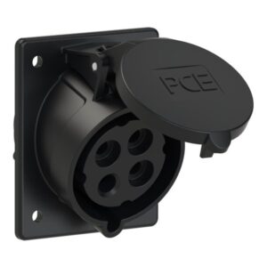 PCE 424-7 CEE-flanged Socket Sloping