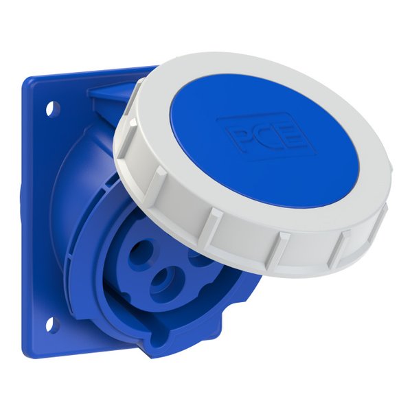PCE 4242-9f78 CEE-flanged Socket Sloping