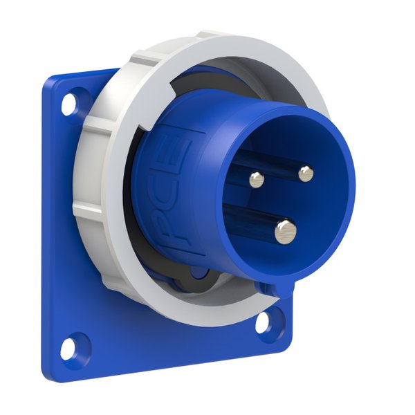 PCE 6132-6v Panel-Mounted CEE Appliance Inlet