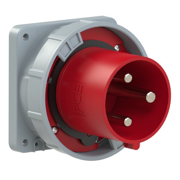 PCE 643-9 Panel-Mounted CEE Appliance Inlet Straight