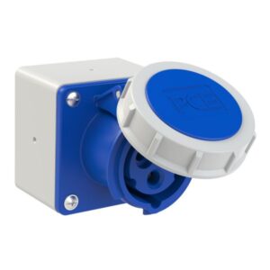 PCE 800132-6 Wall-Mounted CEE Socket Outlet